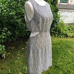 Beautiful Striped Cutout Dress